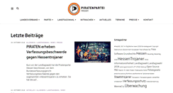 Desktop Screenshot of piratenpartei-hessen.de